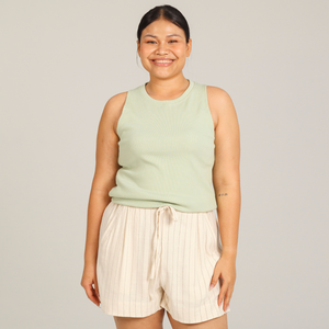Ribbed Staple Tank - Dorsu Ethical Clothing