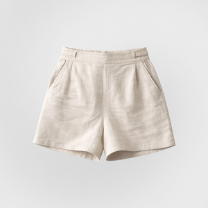 Linen Drawstring Shorts