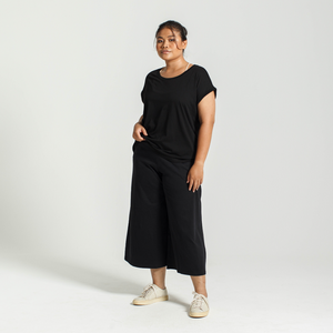 Rolled Sleeve Crew - Dorsu Ethical Clothing