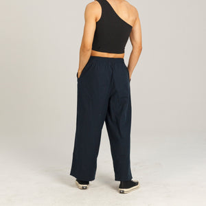 Wide Leg Linen Pants - Dorsu Ethical Clothing