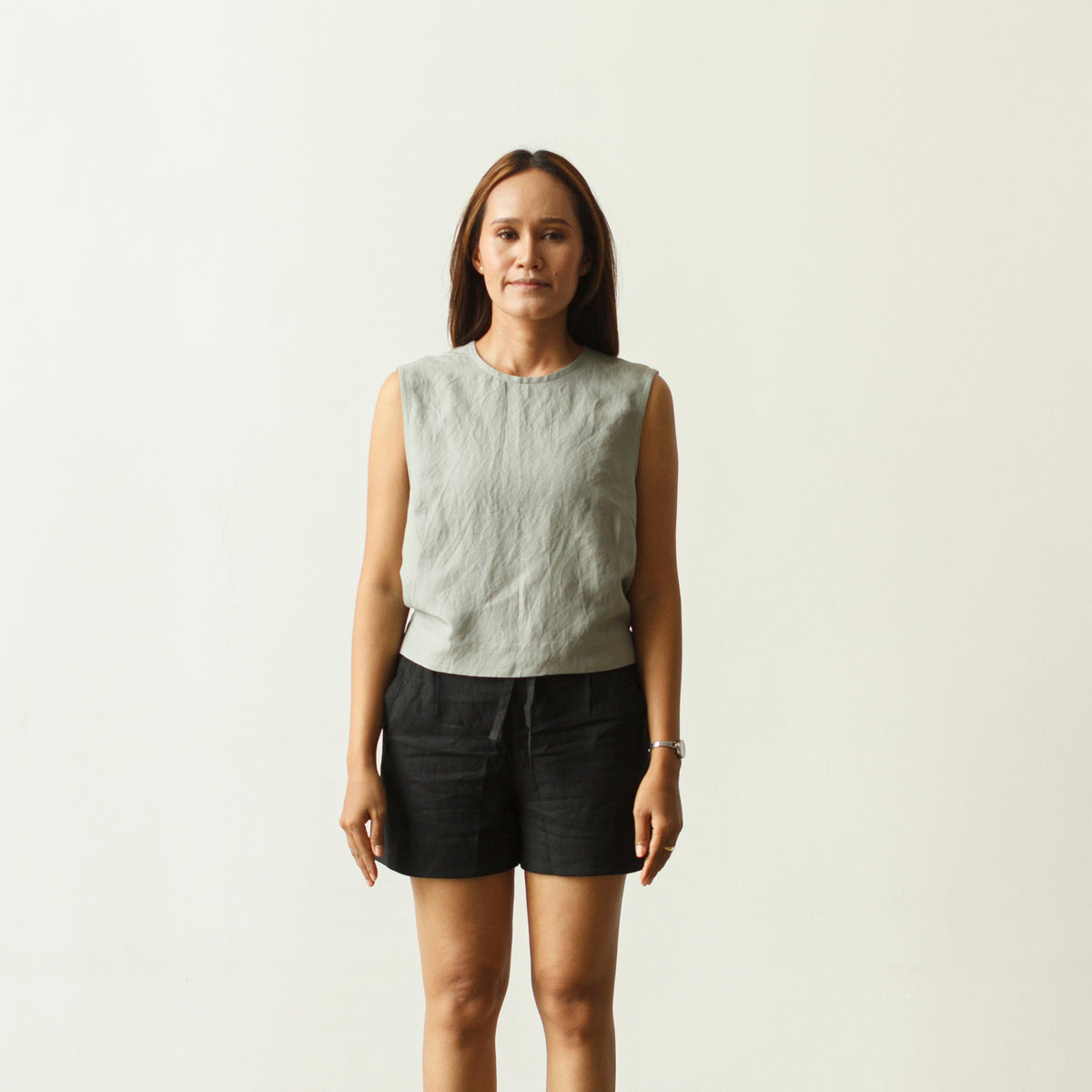 Linen Drawstring Shorts - Dorsu Ethical Clothing