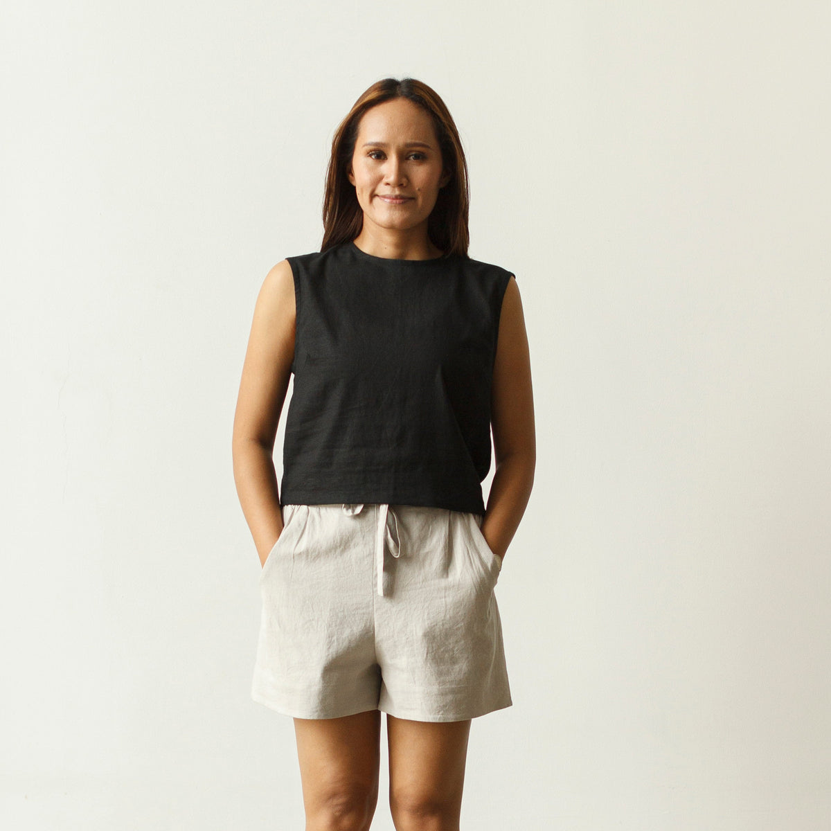 អាវទ្រនាប់ក្រណាត់អំបោះ