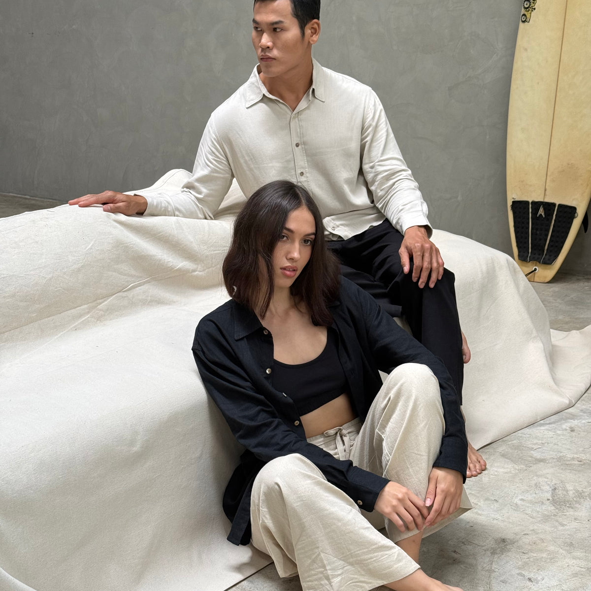 Relaxed Button Down Shirt