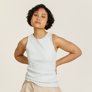 Ribbed Staple Tank - Dorsu Ethical Clothing
