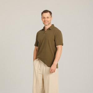 Polo Shirt (no Buttons) - Dorsu Ethical Clothing
