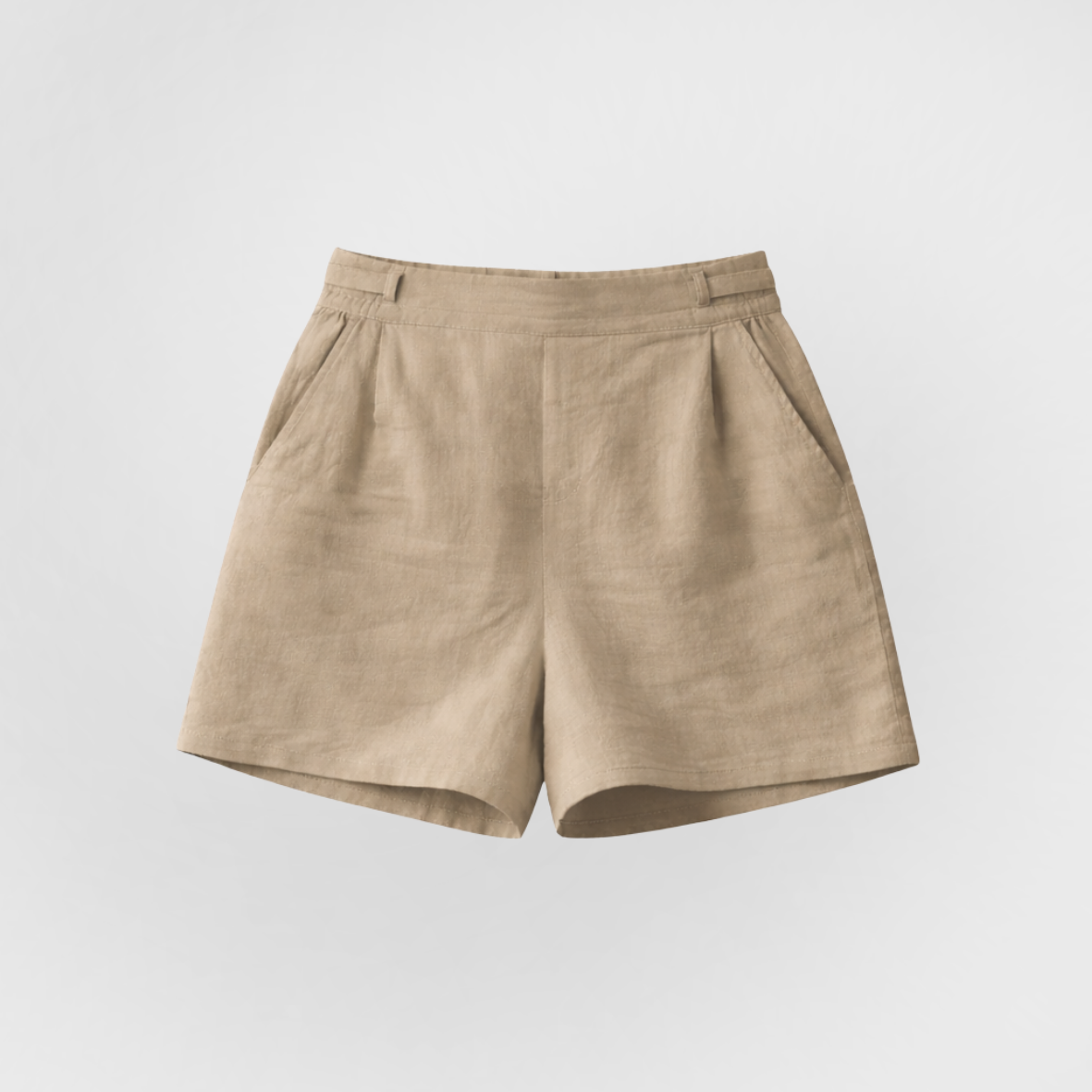 ខោខ្លី Linen Drawstring