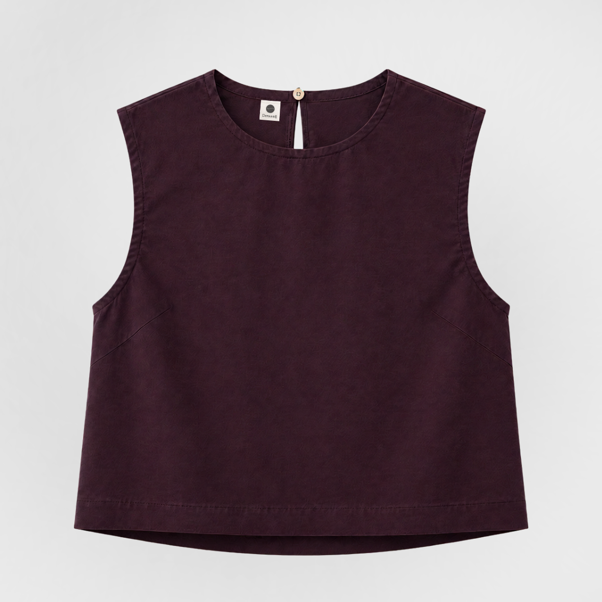 Linen Crop Tank
