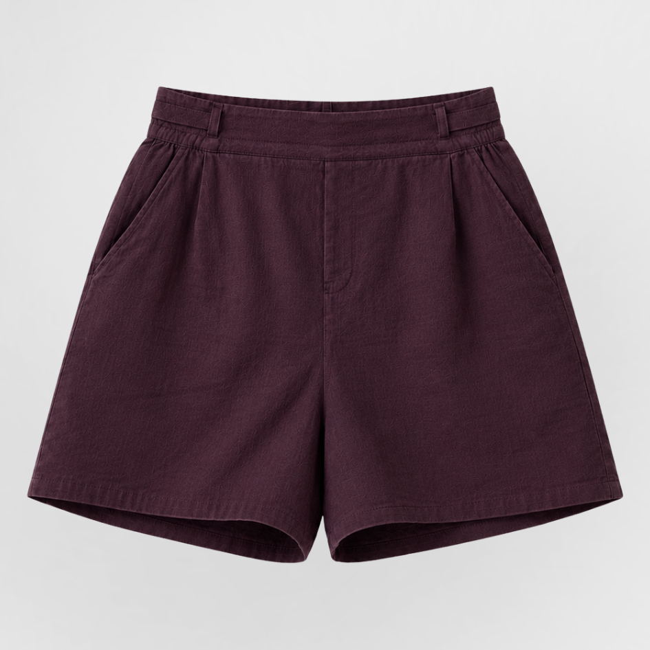 Linen Drawstring Shorts